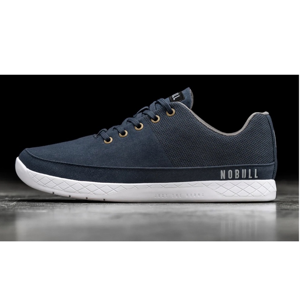 NoBull project canvas trainers denim navy 11.5